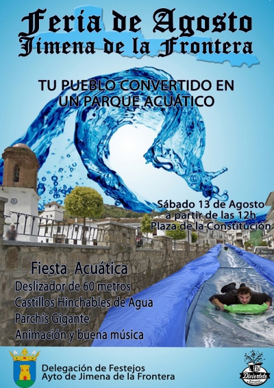 Fiesta acuática en Jimena de la Frontera